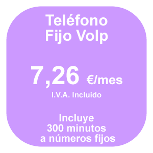 Teléfono Fijo por 7,26 €/mes i.va. incluído con Redem