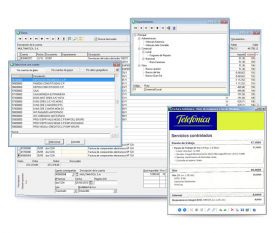 Sql Conta. Programa de contabilidad general. Distribuido por Redem.